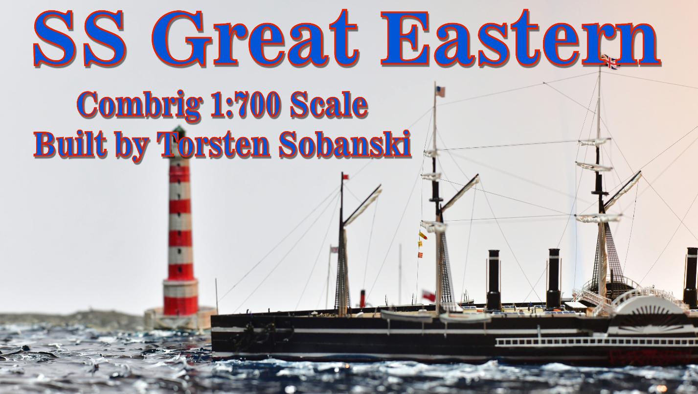 1860 WATERLINE 1/700 Combrig SS Great Eastern 